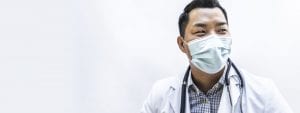 Doctor wearing mask coos bay